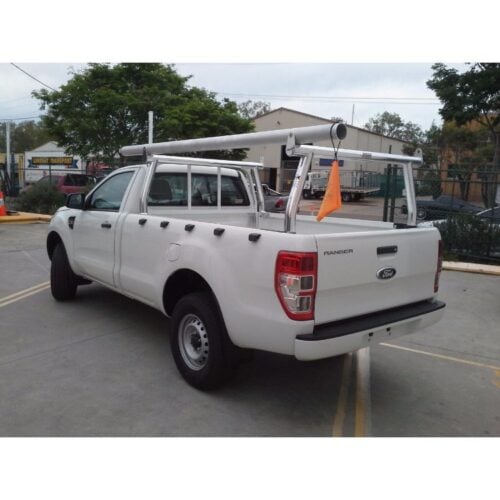 Ford Ranger Polished Front & Rear Trade Racks