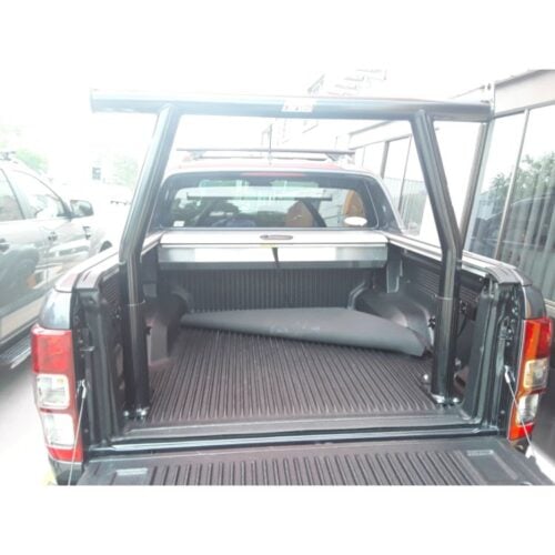 Ford Ranger Wildtrak Powder Coated Black Rear Floor Mount Trade Rack