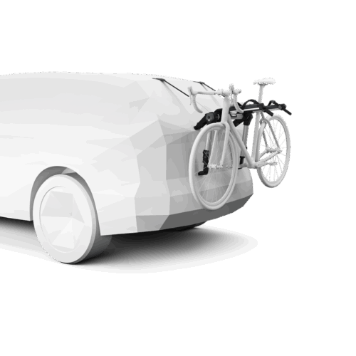 Thule OutWay Hanging 2-bike hanging trunk bike rack - Aluminum (994001) - Image 2