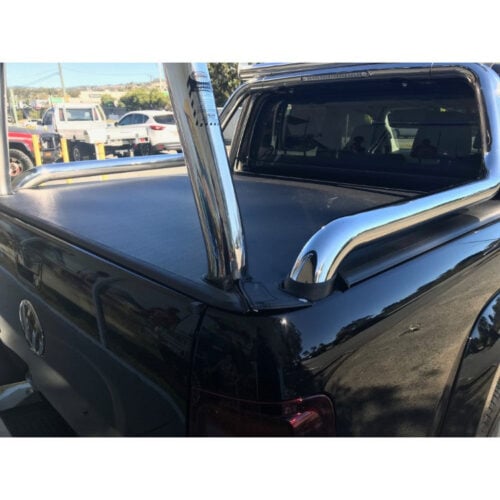 Volkswagen Amarok with Canyon Sports Bar Rear Trade Rack - Image 2