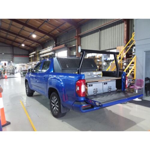 LDV T60 Max P/Coated Black Rear Trade Rack