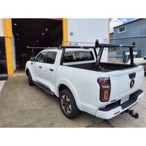 GWM Cannon 76mm P/Coated Black Front Fixed & Rear Removable Trade Racks