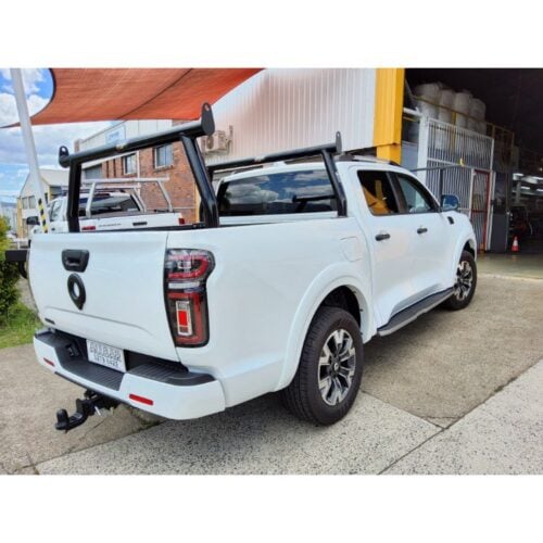 GWM Cannon 76mm P/Coated Black Front Fixed & Rear Removable Trade Racks