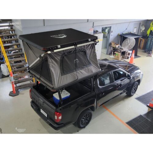 LDV T60 Max Black Trade Racks with Capped ends & removable Pins to house Roof Top