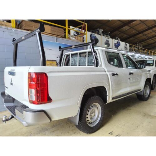 Mitsubishi MV Triton  Black 76mm Trade Racks - Image 2