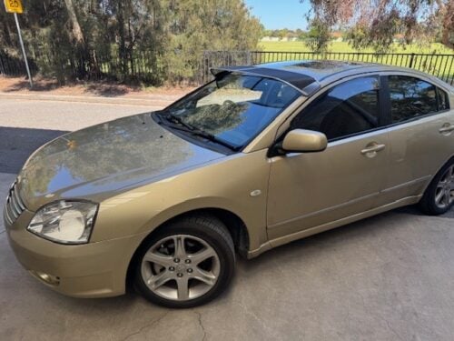 Mitsubishi 380 2005 -2008 Mesh Windscreen Sunvisor