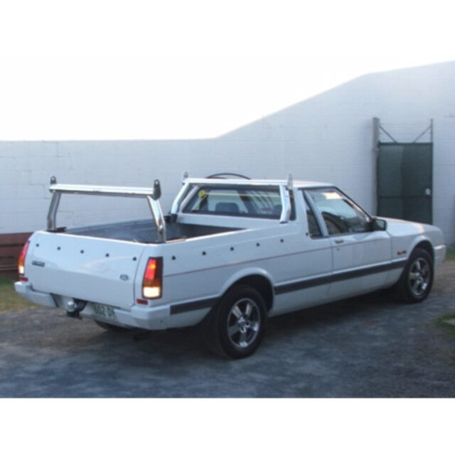 Turtle Falcon Ranger Rack Ford Falcon Polished Front & Rear Trade Racks - Roof Rack World