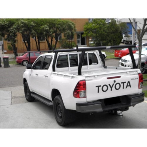 Toyota Hilux SR P/Coated Black Trade Rack Set