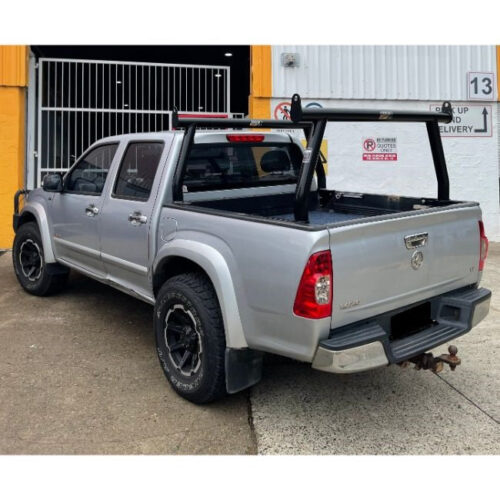 Holden Rodeo Black Trade Racks