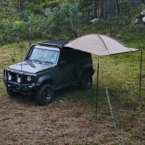 Suzuki Jimny Bundle Deal: Rhino Rack Platform ROLS1 (ROLS1/XL) + Rhino Rack Dome Awning (32141) - Image 1