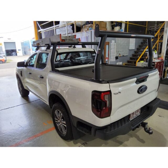 Ford Ranger Wildtrak XL with manual Mountain Top Shutter Pro Textured ...