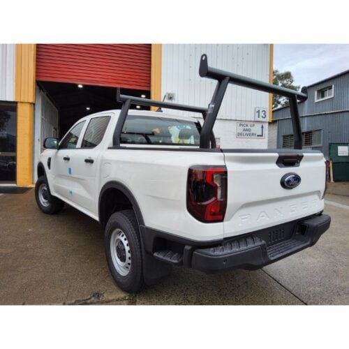 Ford Ranger Next-Gen P/Coated Black FF/RR Trade Rack set