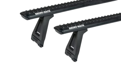 FORD Falcon XD  Onwards XH 3/1979-4/1999 Sportz RL210 Black 2 Bar Roof Rack (JC-04700) - Image 1