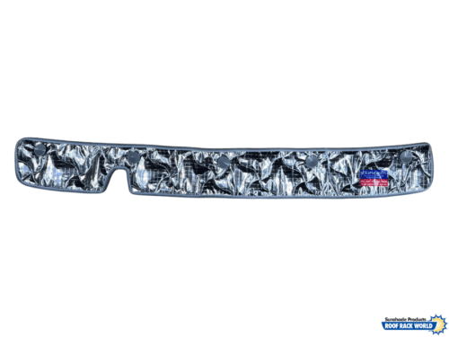 Toyota Hilux N80 2015 onwards (with cut out for daylight sensor) - Bonnet anti-glare strip | Solarscreen Dash Shade - Image 2