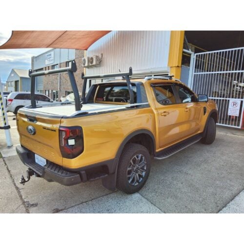 Ford Ranger Wildtrak Next-Gen P/Coated 63mm Front & Rear Removable Trade Racks