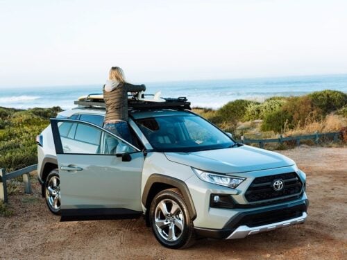 Toyota Rav4 (2019-Current) Slimline II Roof Rack Kit (KRTR004T) - Image 19
