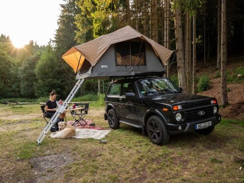 Lada Niva 4x4 Slimline II Roof Rack Kit (KRLN001T) - Image 7