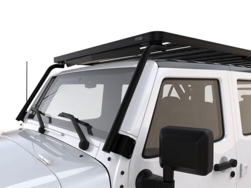 Jeep Wrangler JK 4 Door (2007-2018) Extreme Slimline II Roof Rack Kit (KRJW003T) - Image 3