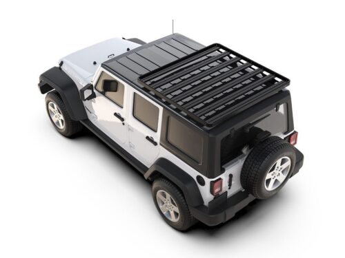 Jeep Wrangler JK 4 Door (2007-2018) Extreme Slimline II 1/2 Roof Rack Kit (KRJW004T) - Image 2