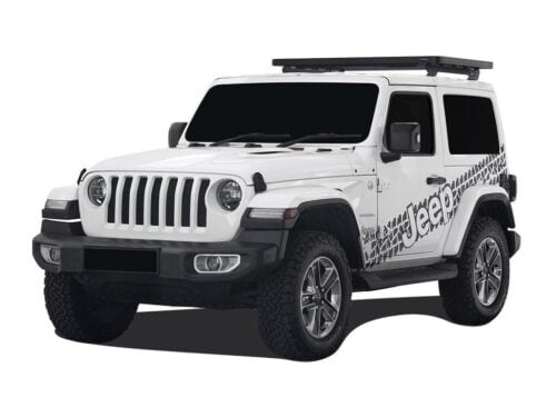 Jeep Wrangler JL 2 Door (2018-Current) Extreme Slimline II 1/2 Roof Rack Kit (KRJW006T)