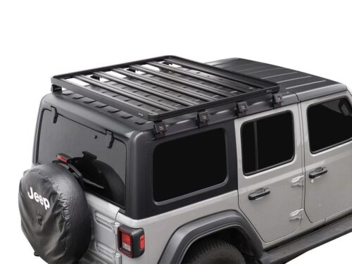 Jeep Wrangler 4xe (2021-Current) Slimline II 1/2 Roof Rack Kit (KRJW031T) - Image 2