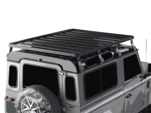 Land Rover Defender 90 (1983-2016) Slimline II Roof Rack Kit / Tall (KRLDT07L) - Image 2