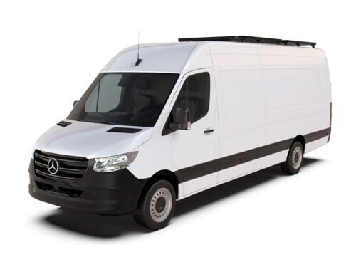 Mercedes-Benz Sprinter 170"/L3/LWB w/OEM Tracks (2006-Current) Slimline II Roof Rack Kit / Tall (KRMS002T)