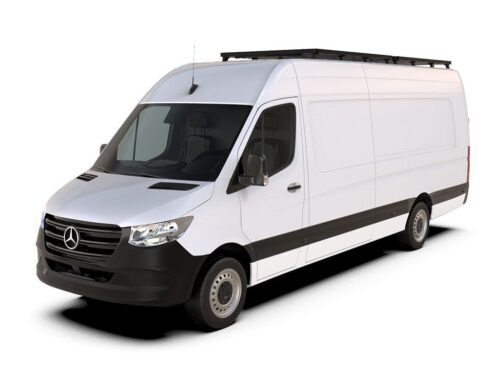 Mercedes-Benz Sprinter 170"/L3/LWB Wheelbase w/OEM Tracks (2006-Current) Slimline II Roof Rack Kit (KRMS011T)