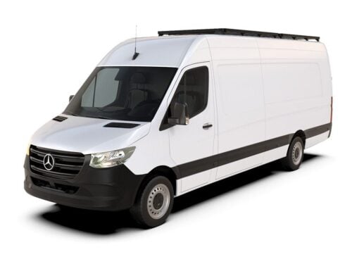 Mercedes-Benz Sprinter 170"/L3/LWB Wheelbase w/OEM Tracks (2006-Current) Slimline II Roof Rack Kit / Tall (KRMS012T)