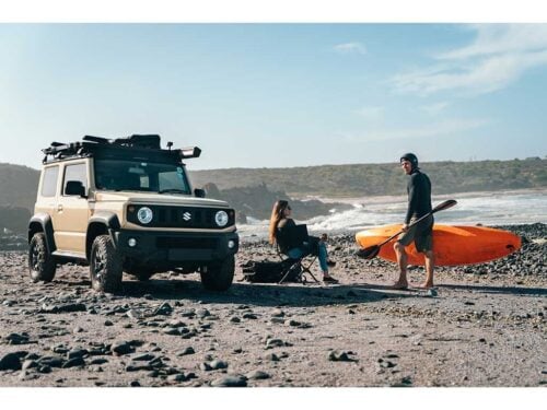 Suzuki Jimny (2018-Current) Slimline II Roof Rack / Tall (KRSJ005T) - Image 9