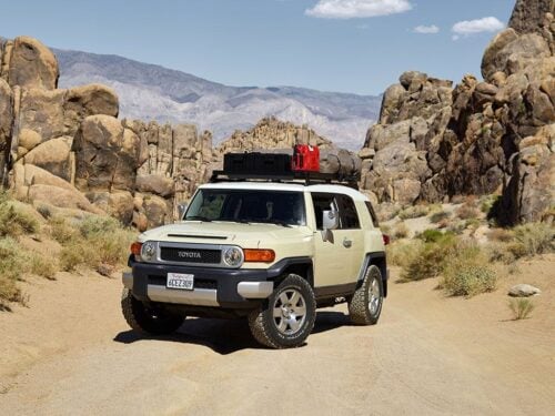 Toyota FJ Cruiser Slimline II Roof Rack Kit (KRTF020T) - Image 8