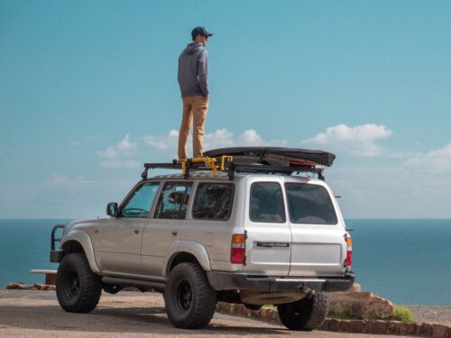 Toyota Land Cruiser 80 Slimline II Roof Rack Kit / Tall (KRTLT20L) - Image 16