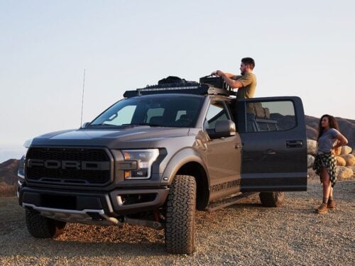 Ford F-150 Super Crew (2018-2020) Slimsport Roof Rack Kit / Lightbar ready (KSFF002T) - Image 6