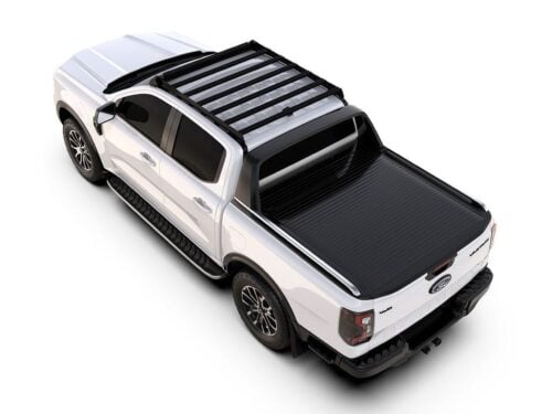 Ford Ranger T6.2 Wildtrak Raptor Double Cab (2022-Current) Slimsport Roof Rack Kit / Light Bar Ready (KSFR010T) - Image 2