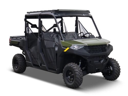 Polaris Ranger 1000 Crew Cab (2018-Current) Slimsport Roof Rack Kit / Lightbar Ready (KSPR004T)