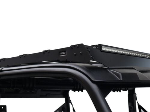 Polaris Ranger 1000 Crew Cab (2018-Current) Slimsport Roof Rack Kit / Lightbar Ready (KSPR004T) - Image 3