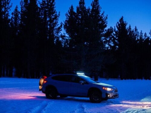 Subaru XV Crosstrek 2nd Gen (GT) (2017-2023) Slimsport Roof Rack Kit / Light Bar Ready (KSSX002T) - Image 8