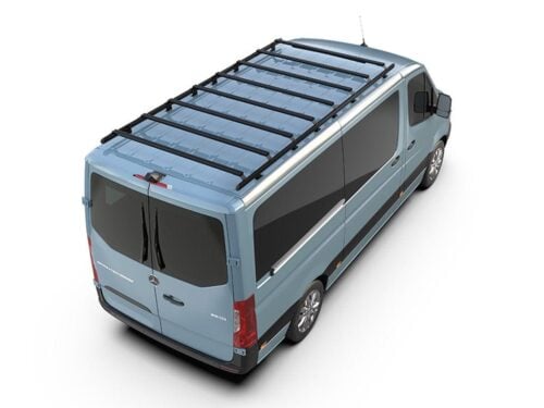 Mercedes-Benz Sprinter (L2H1/144" MWB/Standard Roof) (2007-Current) Slimpro Roof Rack Kit (KVMS002T) - Image 2
