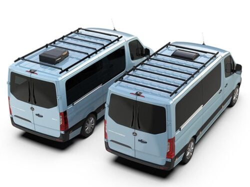 Mercedes-Benz Sprinter (L2H1/144" MWB/Standard Roof) (2007-Current) Slimpro Roof Rack Kit (KVMS002T) - Image 3
