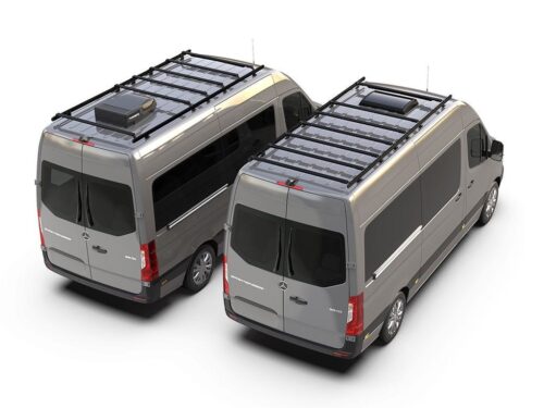 Mercedes-Benz Sprinter (L2H2/144" MWB/High Roof) (2006-Current) Slimpro Roof Rack Kit (KVMS003T) - Image 13
