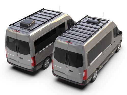Mercedes-Benz Sprinter (L2H2/144" MWB/High Roof) (2006-Current) Slimpro Roof Rack Kit (KVMS003T) - Image 3