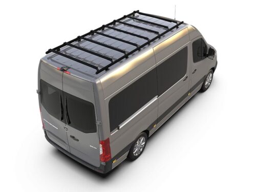 Mercedes-Benz Sprinter (L2H2/144" MWB/High Roof) (2006-Current) Slimpro Roof Rack Kit (KVMS003T) - Image 2