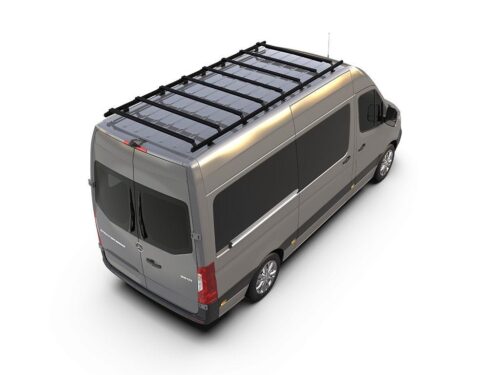 Mercedes-Benz Sprinter (L2H2/144" MWB/High Roof) (2006-Current) Slimpro Roof Rack Kit (KVMS003T) - Image 12