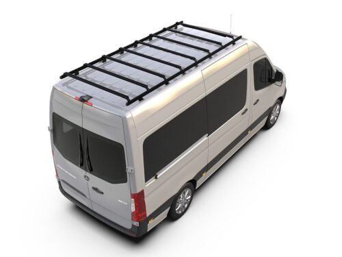 Mercedes-Benz Sprinter (L2H2/144" MWB/High Roof) (2006-Current) Slimpro Roof Rack Kit (KVMS003T) - Image 15