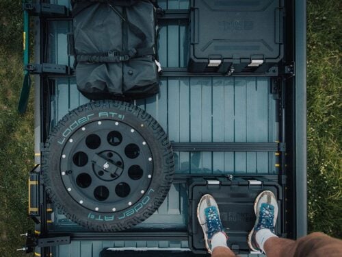 Volkswagen Crafter (L5H2/ LWB Maxi/Standard Roof) (2017-Current) Slimpro Roof Rack Kit (KVVC003T) - Image 7