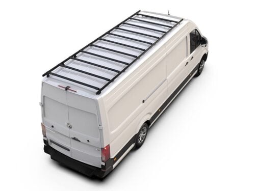 Volkswagen Crafter (L5H2/ LWB Maxi/Standard Roof) (2017-Current) Slimpro Roof Rack Kit (KVVC003T) - Image 2