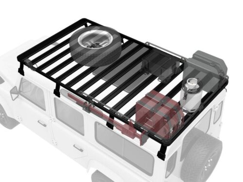 Land Rover Defender 110 (1983-2016) Slimline II Roof Rack Kit (KRLD003L) - Image 13