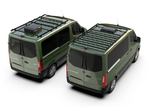 Mercedes-Benz Sprinter (L1H1/128" SWB/Standard Roof) (2006-Current) Slimpro Roof Rack Kit (KVMS001T) - Image 3