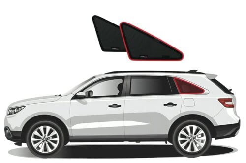 Acura MDX 3rd Generation Port Window Shades (YD3; 2013-2020)