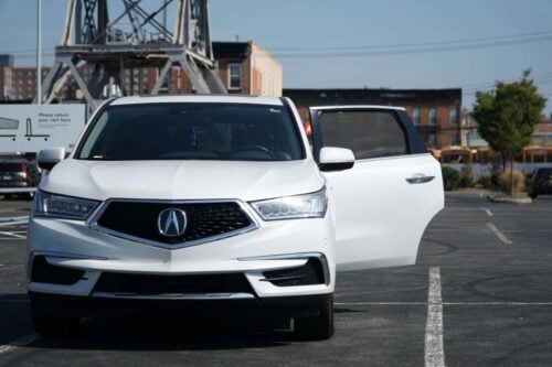 Acura MDX 3rd Generation Car Rear Window Shades (YD3; 2013-2020)* - Image 3